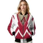 customized arizona diamondbacks v stripes red white bomber jacket best selling.webp