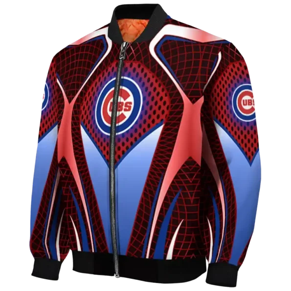 customized chicago cubs mesh chest red crocs black bomber jacket best selling