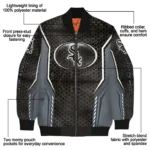 customized chicago white sox power plate black bomber jacket best selling
