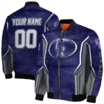 customized colorado rockies power plate blue bomber jacket best selling