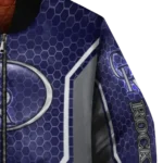 customized colorado rockies power plate blue bomber jacket best selling