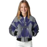 customized colorado rockies spider mark blue black crocs bomber jacket best selling