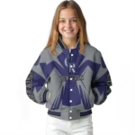 customized colorado rockies spider mark blue black crocs varsity jacket best selling