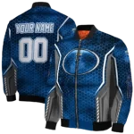 customized kansas city royals power plate royal blue bomber jacket best selling