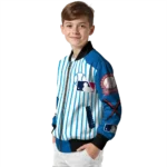 customized los angeles dodgers eagle baseball blue white bomber jacket best selling