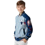 customized minnesota twins eagle baseball navy white varsity jacket best selling