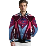 customized minnesota twins mesh chest black varsity jacket best selling