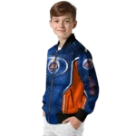 customized new york mets power plate blue bomber jacket best selling