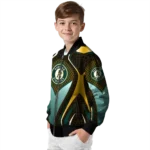 customized oakland athletics mesh chest yellow crocs black bomber jacket best selling