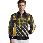 customized pittsburgh pirates chevron angles black bomber jacket best selling
