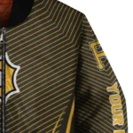 customized pittsburgh pirates chevron arrow black bomber jacket best selling