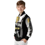 customized pittsburgh pirates mesh effect black bomber jacket best selling