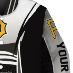 customized pittsburgh pirates mesh effect black varsity jacket best selling