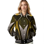 customized san diego padres mesh chest gold crocs black varsity jacket best selling