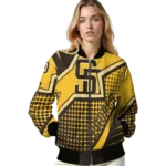 customized san diego padres star burst brown bomber jacket best selling