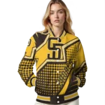 customized san diego padres star burst brown varsity jacket best selling