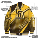 customized san diego padres star burst brown varsity jacket best selling
