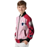 customized st louis cardinals eagle baseball red white bomber jacket best selling
