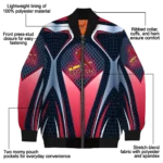 customized st louis cardinals mesh chest old navy crocs black bomber jacket best selling