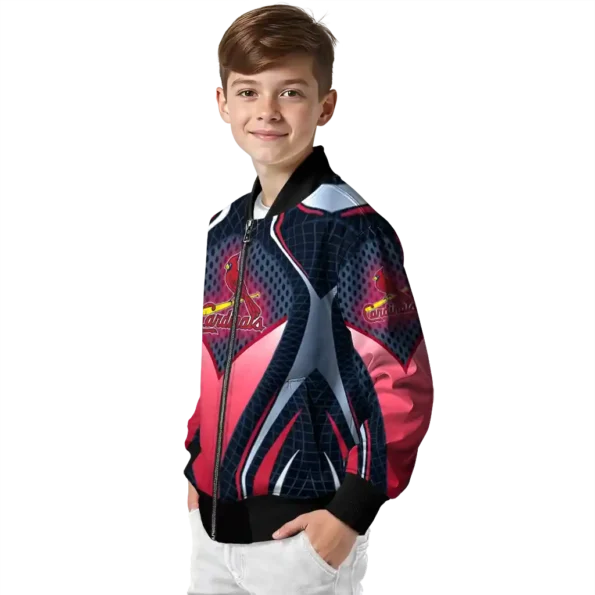 customized st louis cardinals mesh chest old navy crocs black bomber jacket trendy