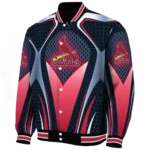 customized st louis cardinals mesh chest old navy crocs black varsity jacket best selling