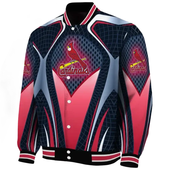 customized st louis cardinals mesh chest old navy crocs black varsity jacket best selling