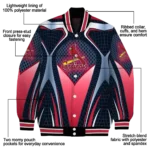 customized st louis cardinals mesh chest old navy crocs black varsity jacket best selling