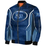 customized tampa bay rays power plate navy bomber jacket best selling