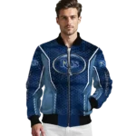 customized tampa bay rays power plate navy bomber jacket best selling