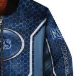 customized tampa bay rays power plate navy bomber jacket best selling