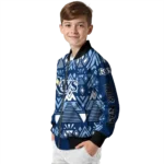 customized tampa bay rays pyramid shapes navy bomber jacket best selling