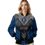 houston astros arrow layer blue black bomber jacket best selling