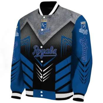 kansas city royals arrow layer royal blue black varsity jacket best selling