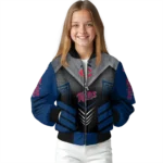 minnesota twins arrow layer navy black bomber jacket best selling