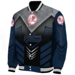 new york yankees arrow layer navy black varsity jacket best selling