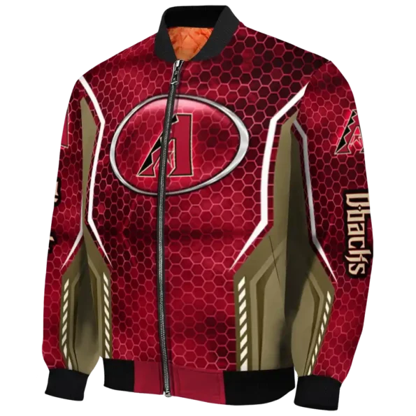 personalized arizona diamondbacks power plate red bomber jacket best selling.webp