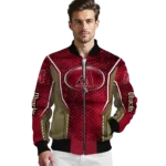personalized arizona diamondbacks power plate red bomber jacket best selling.webp