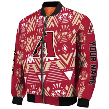 personalized arizona diamondbacks pyramid shapes red bomber jacket best selling.webp