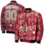 personalized arizona diamondbacks pyramid shapes red bomber jacket best selling.webp