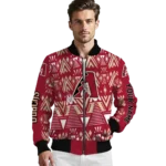 personalized arizona diamondbacks pyramid shapes red bomber jacket best selling.webp