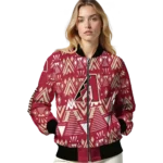 personalized arizona diamondbacks pyramid shapes red bomber jacket best selling.webp