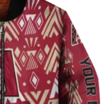 personalized arizona diamondbacks pyramid shapes red bomber jacket best selling.webp