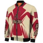 personalized arizona diamondbacks spider mark red black crocs bomber jacket best selling.webp