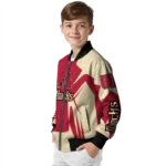 personalized arizona diamondbacks spider mark red black crocs bomber jacket best selling.webp