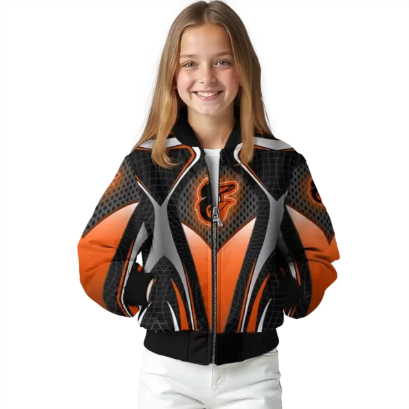 personalized baltimore orioles mesh chest black crocs black bomber jacket top rated