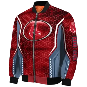 personalized boston red sox power plate red bomber jacket best selling