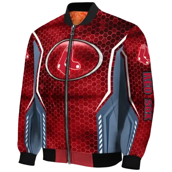 personalized boston red sox power plate red bomber jacket best selling