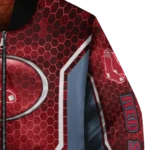 personalized boston red sox power plate red bomber jacket best selling