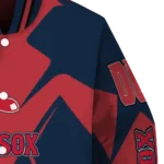 personalized boston red sox spider mark red old navy crocs varsity jacket best selling