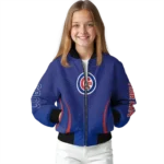 personalized chicago cubs chevron arrow blue bomber jacket best selling